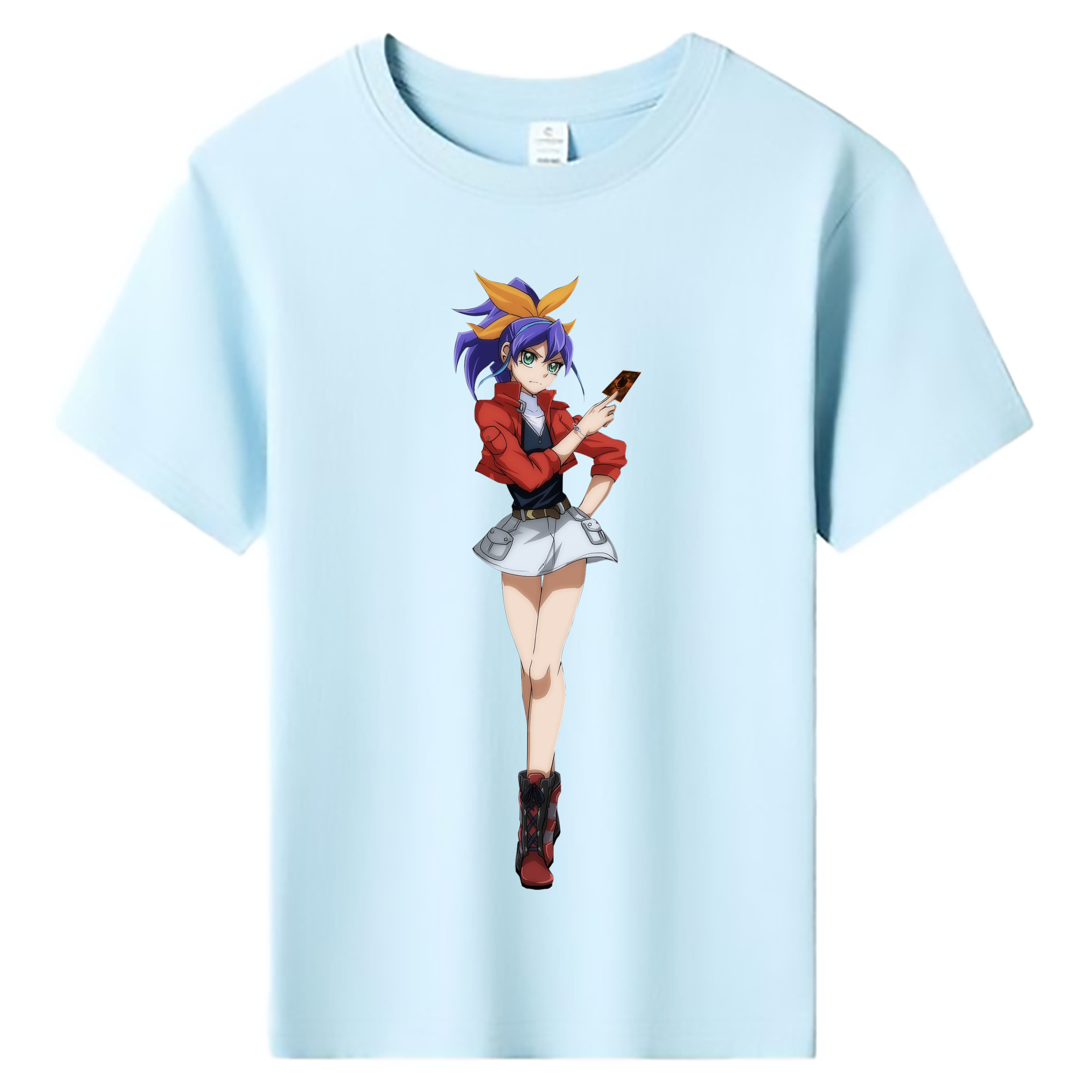 （画像用） 遊☆戯☆王 Yu-Gi-Oh! 綿100％キッズTシャツ（フロントプリント）